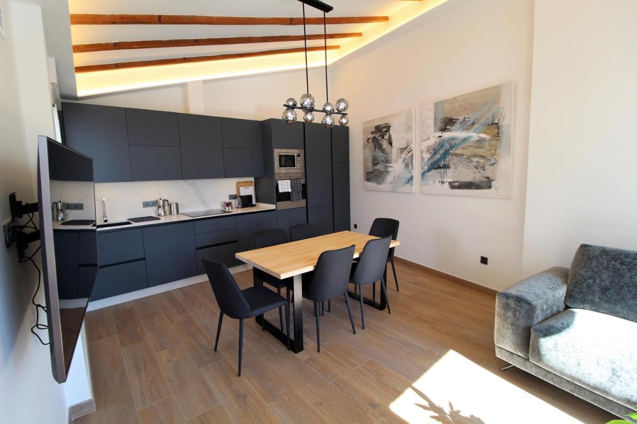 알리칸테 Atico Loft De Lujo Con Terraza Espectacular Y Vista A Los 2 Castillos 아파트 외부 사진